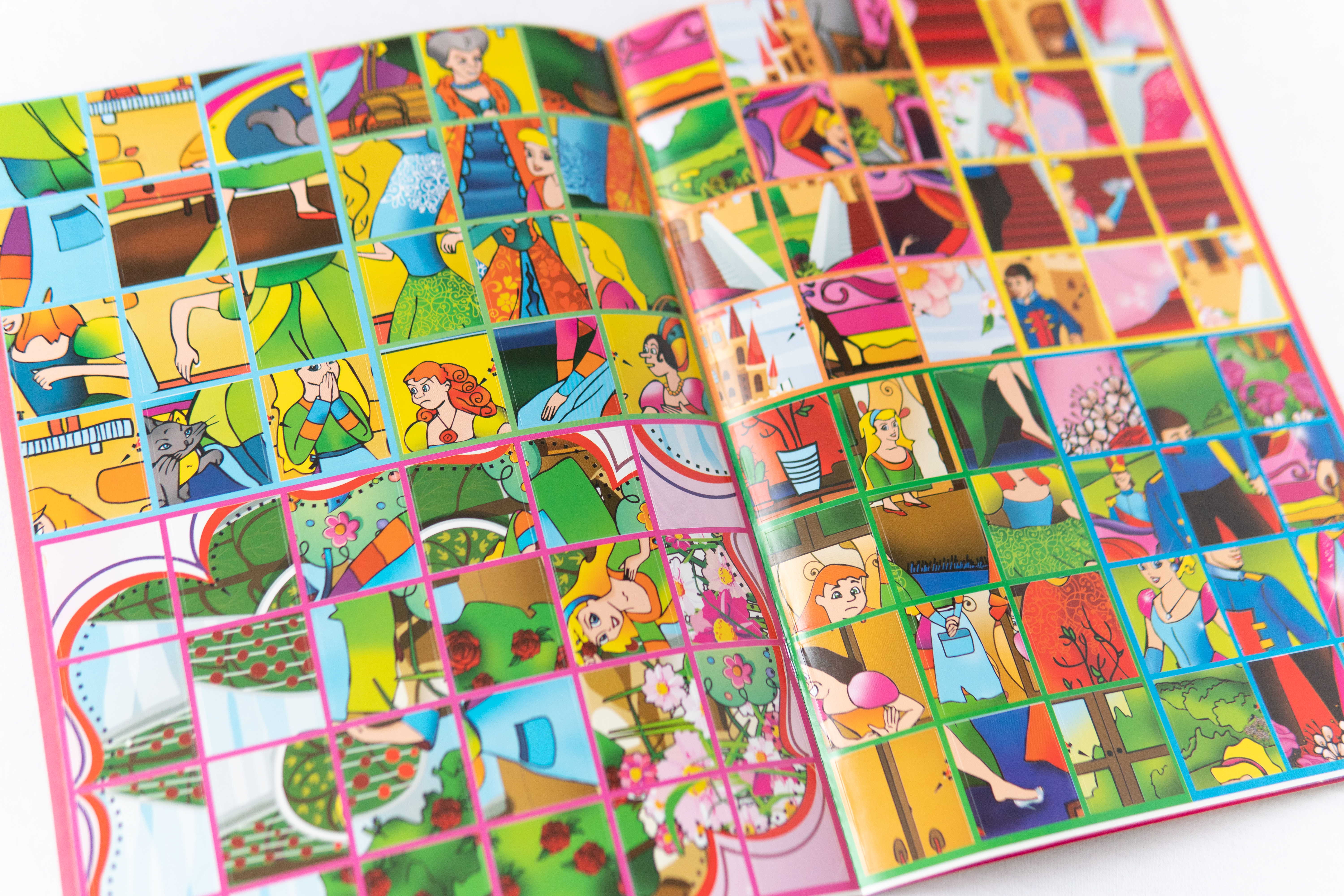 Beliebte Märchengeschichten Aschenputtel ist ein Kinderbuch auf Ukrainisch